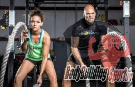 Тренировка с канатами